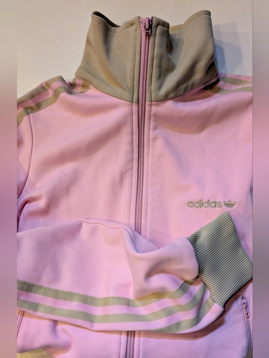 adidas Jackets & Blazers - Adidas Retro Track Jacket Women's Small Full Zip Front Zip Pockets